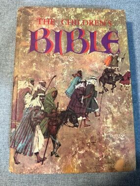 The Children's Bible Hardcover 1965 Illustrated Golden Press Western Publishing